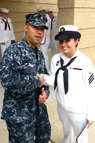 Red Mesa Science & Refining was awarded the Navy's Outstanding Employer Support award for their exceptional support of their Civilian - Reserve Employees who balance their military roles with their civilian job roles. Pictured is Brianna Jenkins, Director of Chemistry and Quality at Red Mesa and Chief Select in the Navy Reserves.