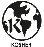 The Kosher badge represents a commitment to producing Kosher certified hemp-derived cannabinoids validated through the oniste inspection and certification.