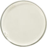 Water Soluble CBD 10% is our nanoemulsified CBD originating from our cGMP high-quality CBD Isolate for the purest, safest and highest quality CBD Water Soluble products. The image shows a petri dish full of CBD Water Soluble 10%, a fluid, white, milky, opaque color water-compatible CBD that is transparent when it dissolves in water upon contact.