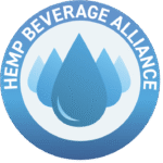 The Hemp Beverage Alliance Logo represents Red Mesa Science and Refiniing's commitment to ensuring safety and compliance within the CBD CBG CBN functional bevearge industry.